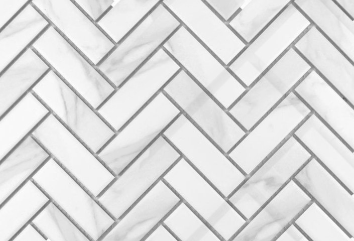 Herringbone Pearl wall tile